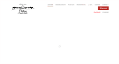 Desktop Screenshot of chateausainteadele.com
